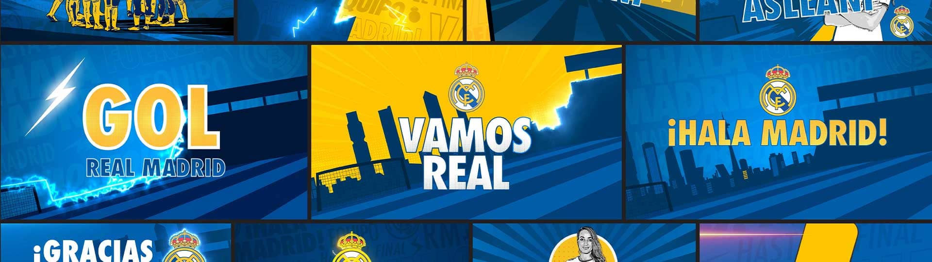 Real Madrid Femenino: Stadium Graphics Package.