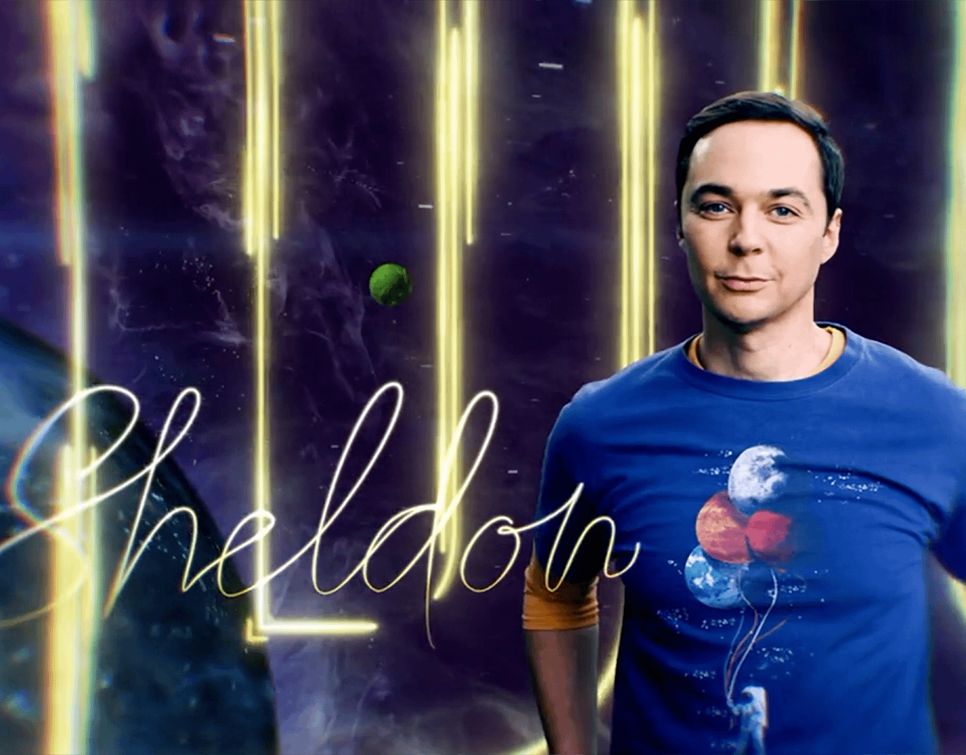 The Big Bang Theory: Promo con firma.