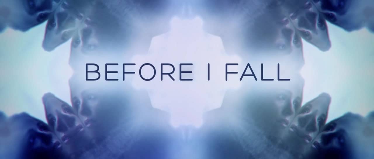 Before I Fall: Film Trailer Graphics.