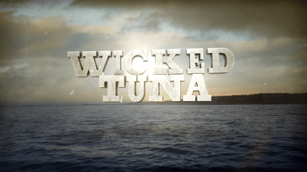 Wicked Tuna: Animación gráfica del logo de apertura.